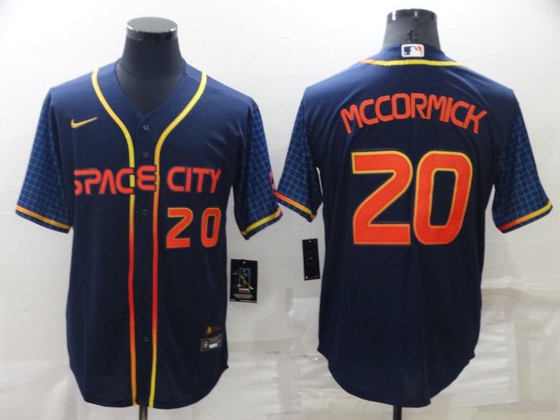 Men Houston Astros #20 Mccormick Blue City Edition Game Nike 2022 MLB Jersey->houston astros->MLB Jersey